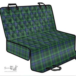 ScotsTee Shop Scottish Stewart Hunting Modern Clan Tartan Pet Seat Cover, Dog Car Seat Cover