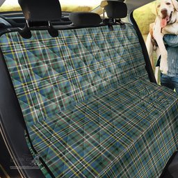 ScotsTee Shop Scottish SCOTT GREEN ANCIENT Clan Tartan Pet Seat Cover, Dog Car Seat Cover
