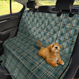ScotsTee Shop Scottish SCOTT GREEN ANCIENT Clan Tartan Pet Seat Cover, Dog Car Seat Cover
