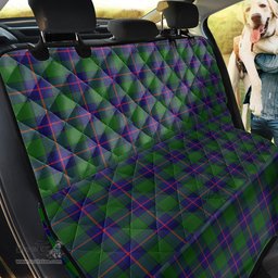 ScotsTee Shop Scottish Shaw Modern Clan Tartan Pet Seat Cover, Dog Car Seat Cover