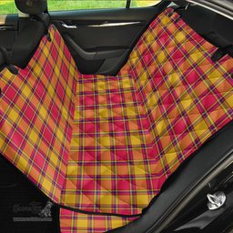 ScotsTee Shop Scottish Scrymgeour Clan Tartan Pet Seat Cover, Dog Car Seat Cover
