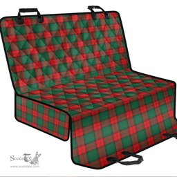 ScotsTee Shop Scottish Stewart Atholl Modern Clan Tartan Pet Seat Cover, Dog Car Seat Cover