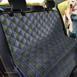 ScotsTee Shop Scottish Ogilvie Hunting Modern Clan Tartan Pet Seat Cover, Dog Car Seat Cover