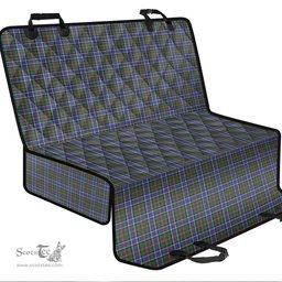 ScotsTee Shop Scottish Ogilvie Hunting Modern Clan Tartan Pet Seat Cover, Dog Car Seat Cover