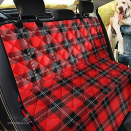 ScotsTee Shop Scottish Ramsay Modern Clan Tartan Pet Seat Cover, Dog Car Seat Cover