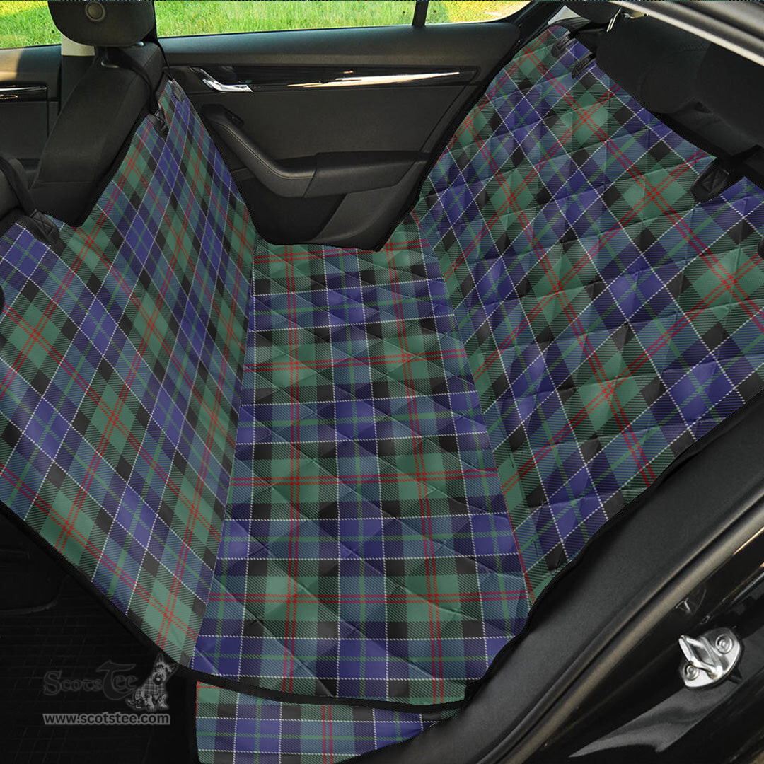 ScotsTee Shop Scottish MacPhedran Clan Tartan Pet Seat Cover, Dog Car Seat Cover