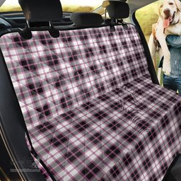 ScotsTee Shop Scottish MacPherson Hunting Modern Clan Tartan Pet Seat Cover, Dog Car Seat Cover