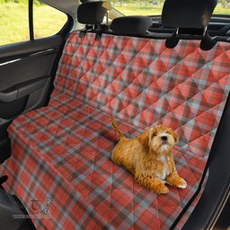 ScotsTee Shop Scottish Robertson Weathered Clan Tartan Pet Seat Cover, Dog Car Seat Cover