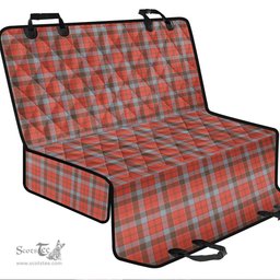 ScotsTee Shop Scottish Robertson Weathered Clan Tartan Pet Seat Cover, Dog Car Seat Cover