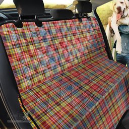 ScotsTee Shop Scottish Ogilvie of Airlie Ancient Clan Tartan Pet Seat Cover, Dog Car Seat Cover