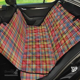 ScotsTee Shop Scottish Ogilvie of Airlie Ancient Clan Tartan Pet Seat Cover, Dog Car Seat Cover