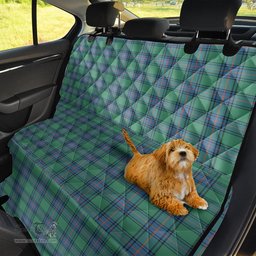 ScotsTee Shop Scottish Shaw Ancient Clan Tartan Pet Seat Cover, Dog Car Seat Cover