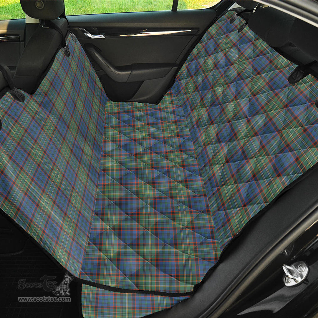 ScotsTee Shop Scottish Nicolson Hunting Ancient Clan Tartan Pet Seat Cover, Dog Car Seat Cover