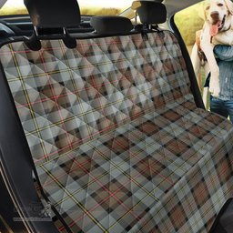 ScotsTee Shop Scottish MacLeod of Harris Weathered Clan Tartan Pet Seat Cover, Dog Car Seat Cover