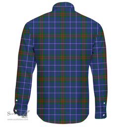 Scottish Edmonstone Clan Tartan Long Sleeve Button Shirt - Crest Classic Scottish Plaid Tartan Plaid