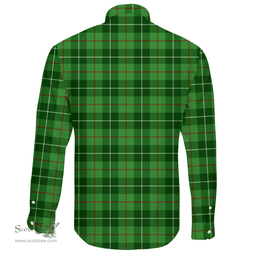 Scottish Galloway District Clan Tartan Long Sleeve Button Shirt - Crest Classic Scottish Plaid Tartan Plaid