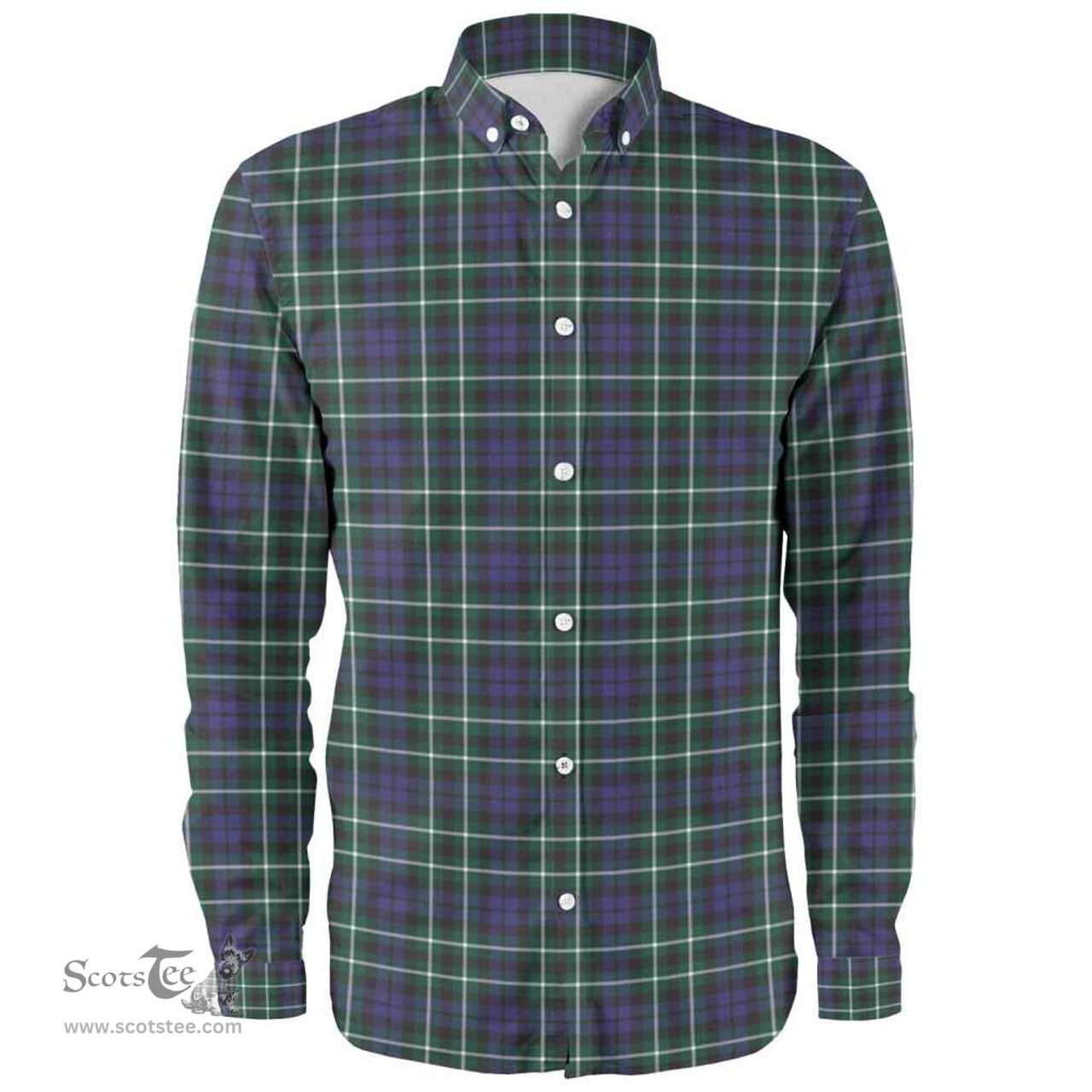Scottish Graham of Montrose Modern Clan Tartan Long Sleeve Shirt, Tartan Plaid Shirt Scottish Plaid Tartan Plaid - ScotsTee - scotstee.com