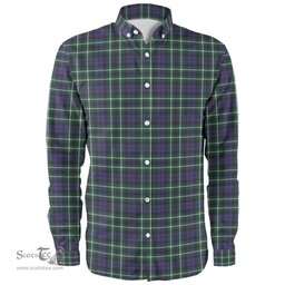 Scottish Graham of Montrose Modern Clan Tartan Long Sleeve Shirt, Tartan Plaid Shirt Scottish Plaid Tartan Plaid - ScotsTee - scotstee.com