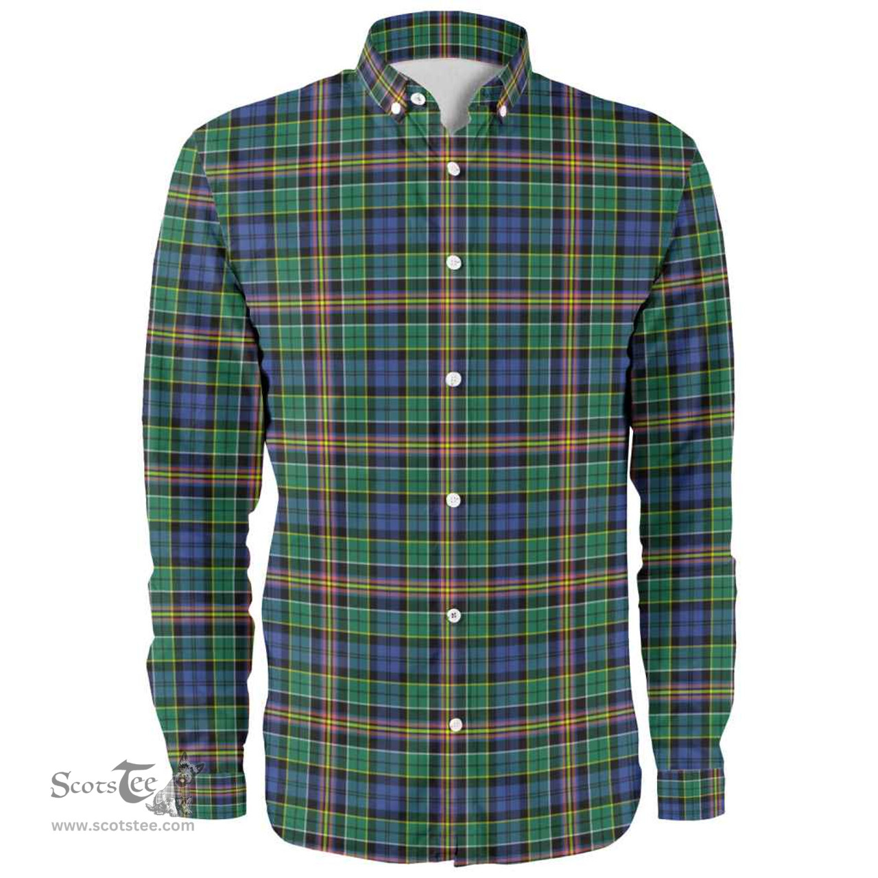 Scottish Allison Clan Tartan Long Sleeve Shirt, Tartan Plaid Shirt Scottish Plaid Tartan Plaid - ScotsTee - scotstee.com