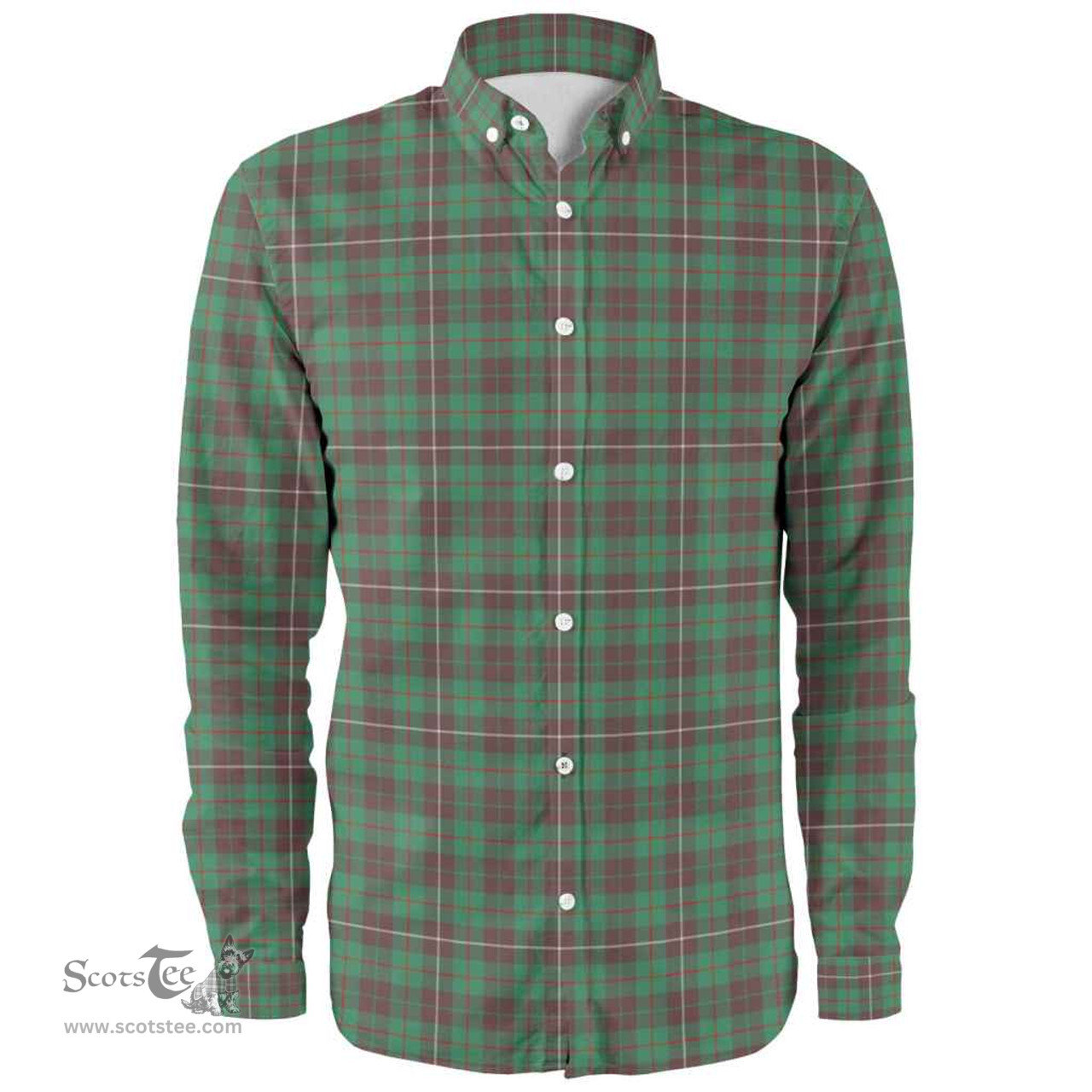 Scottish MacKinnon Hunting Ancient Clan Tartan Long Sleeve Shirt, Tartan Plaid Shirt Scottish Plaid Tartan Plaid - ScotsTee - scotstee.com