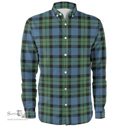 Scottish MacKay Ancient Clan Tartan Long Sleeve Shirt, Tartan Plaid Shirt Scottish Plaid Tartan Plaid - ScotsTee - scotstee.com