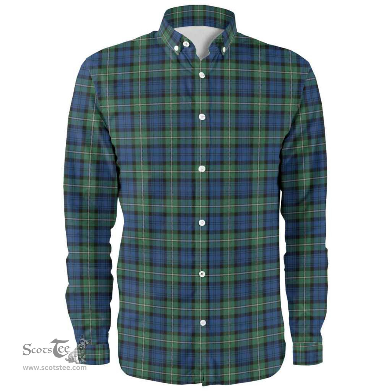 Scottish Forbes Ancient Clan Tartan Long Sleeve Shirt, Tartan Plaid Shirt Scottish Plaid Tartan Plaid - ScotsTee - scotstee.com