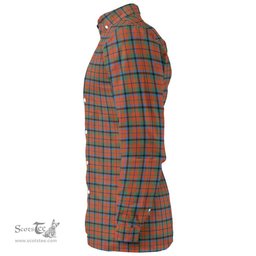 Scottish MacNaughton Ancient Clan Tartan Long Sleeve Shirt, Tartan Plaid Shirt Scottish Plaid Tartan Plaid - ScotsTee - scotstee.com