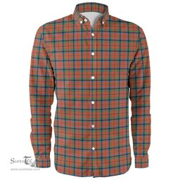 Scottish MacNaughton Ancient Clan Tartan Long Sleeve Shirt, Tartan Plaid Shirt Scottish Plaid Tartan Plaid - ScotsTee - scotstee.com