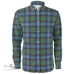 Scottish MacRae Hunting Ancient Clan Tartan Long Sleeve Shirt, Tartan Plaid Shirt Scottish Plaid Tartan Plaid - ScotsTee - scotstee.com