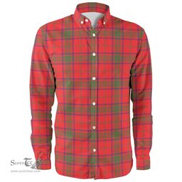 Scottish Ross Modern Clan Tartan Long Sleeve Shirt, Tartan Plaid Shirt Scottish Plaid Tartan Plaid - ScotsTee - scotstee.com