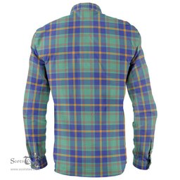 Scottish US Marine Clan Tartan Long Sleeve Shirt, Tartan Plaid Shirt Scottish Plaid Tartan Plaid - ScotsTee - scotstee.com