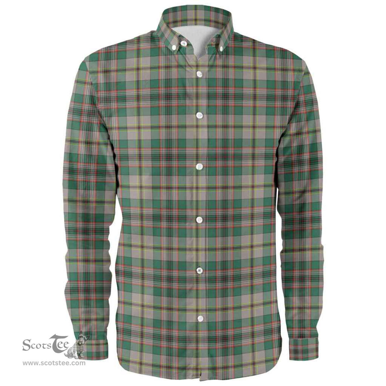 Scottish Craig Ancient Clan Tartan Long Sleeve Shirt, Tartan Plaid Shirt Scottish Plaid Tartan Plaid - ScotsTee - scotstee.com