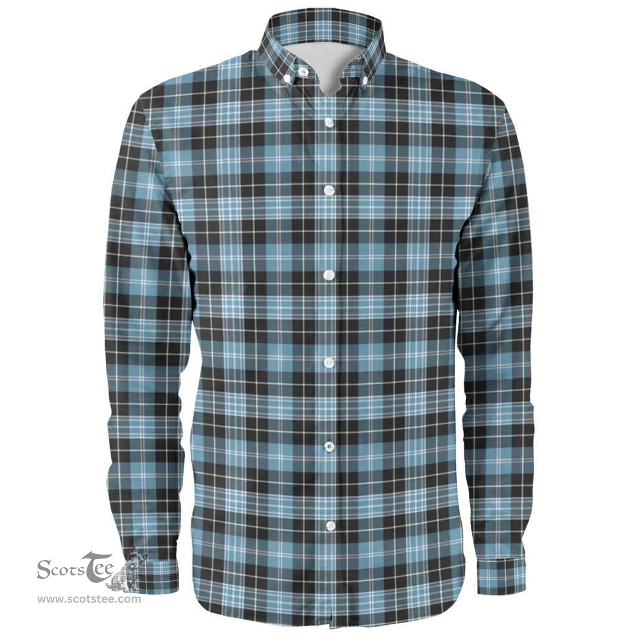Scottish Clark Ancient Clan Tartan Long Sleeve Shirt, Tartan Plaid Shirt Scottish Plaid Tartan Plaid - ScotsTee - scotstee.com