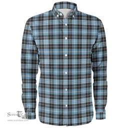 Scottish Clark Ancient Clan Tartan Long Sleeve Shirt, Tartan Plaid Shirt Scottish Plaid Tartan Plaid - ScotsTee - scotstee.com