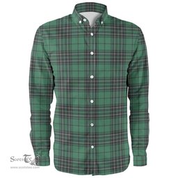 Scottish MacLean Hunting Ancient Clan Tartan Long Sleeve Shirt, Tartan Plaid Shirt Scottish Plaid Tartan Plaid - ScotsTee - scotstee.com