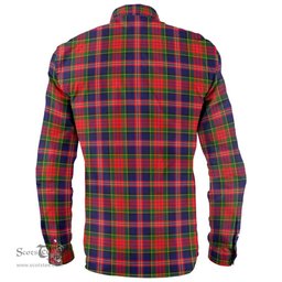 Scottish MacPherson Modern Clan Tartan Long Sleeve Shirt, Tartan Plaid Shirt Scottish Plaid Tartan Plaid - ScotsTee - scotstee.com