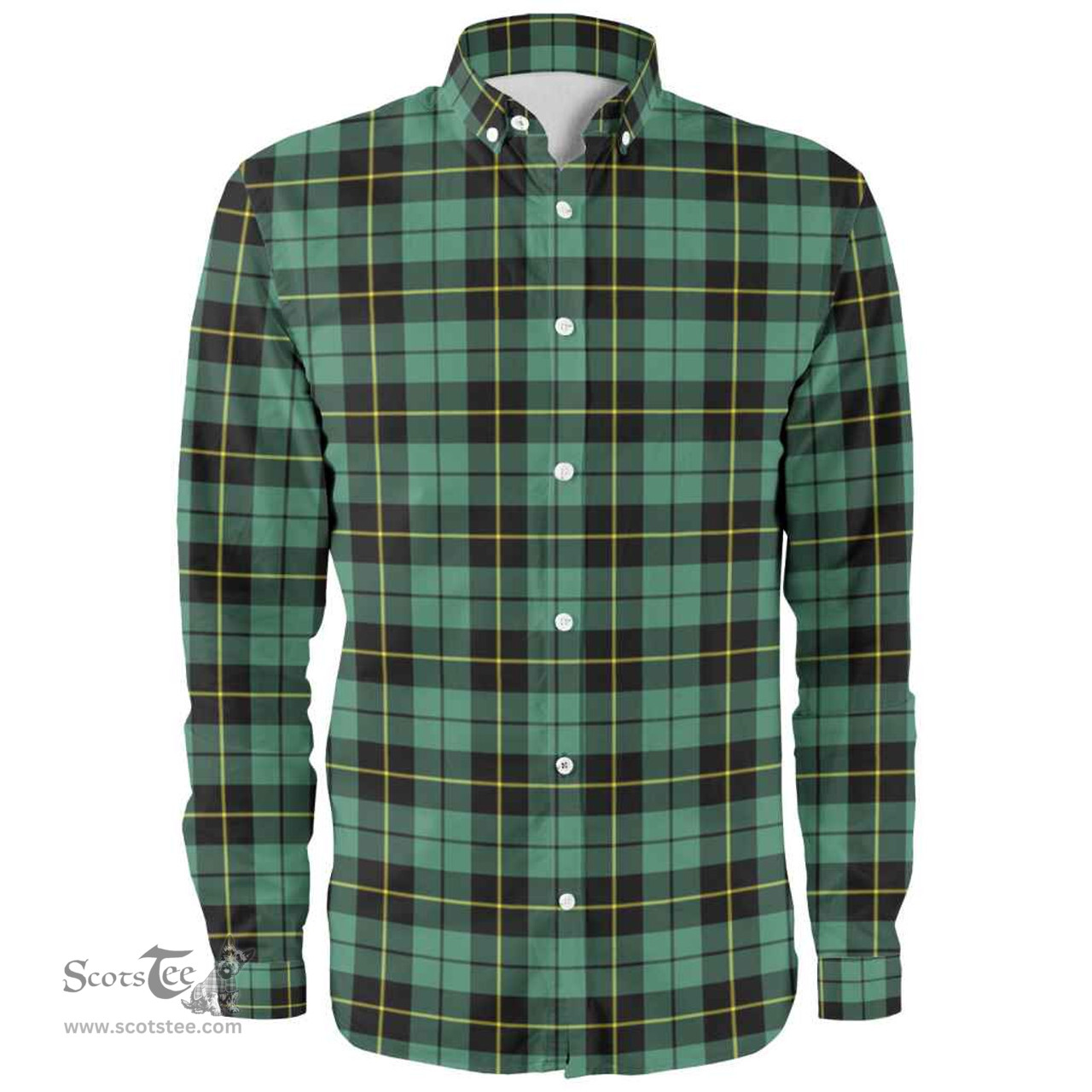 Scottish Wallace Hunting Ancient Clan Tartan Long Sleeve Shirt, Tartan Plaid Shirt Scottish Plaid Tartan Plaid - ScotsTee - scotstee.com