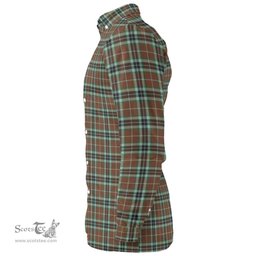 Scottish Thomson Hunting Modern Clan Tartan Long Sleeve Shirt, Tartan Plaid Shirt Scottish Plaid Tartan Plaid - ScotsTee - scotstee.com