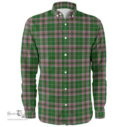 Scottish Gray Hunting Clan Tartan Long Sleeve Shirt, Tartan Plaid Shirt Scottish Plaid Tartan Plaid - ScotsTee - scotstee.com