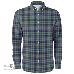 Scottish Stevenson Clan Tartan Long Sleeve Shirt, Tartan Plaid Shirt Scottish Plaid Tartan Plaid - ScotsTee - scotstee.com