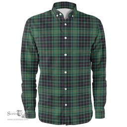 Scottish MacAulay Hunting Ancient Clan Tartan Long Sleeve Shirt, Tartan Plaid Shirt Scottish Plaid Tartan Plaid - ScotsTee - scotstee.com