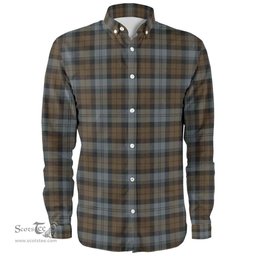Scottish BlackWatch Weathered Clan Tartan Long Sleeve Shirt, Tartan Plaid Shirt Scottish Plaid Tartan Plaid - ScotsTee - scotstee.com