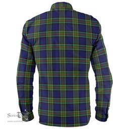 Scottish Colquhoun Modern Clan Tartan Long Sleeve Shirt, Tartan Plaid Shirt Scottish Plaid Tartan Plaid - ScotsTee - scotstee.com