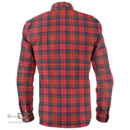 Scottish Robertson Modern Clan Tartan Long Sleeve Shirt, Tartan Plaid Shirt Scottish Plaid Tartan Plaid - ScotsTee - scotstee.com