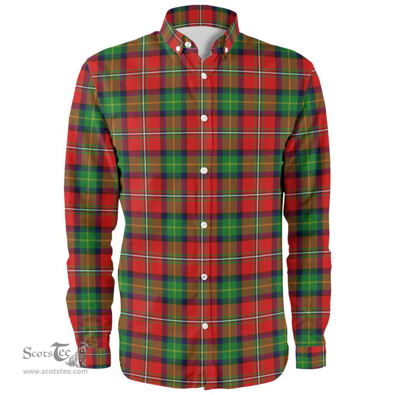 Scottish Boyd Modern Clan Tartan Long Sleeve Shirt, Tartan Plaid Shirt Scottish Plaid Tartan Plaid - ScotsTee - scotstee.com