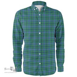 Scottish Douglas Ancient Clan Tartan Long Sleeve Shirt, Tartan Plaid Shirt Scottish Plaid Tartan Plaid - ScotsTee - scotstee.com