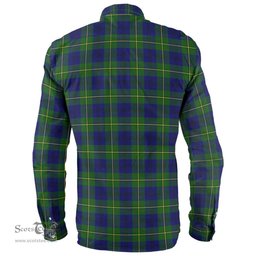 Scottish Johnston Modern Clan Tartan Long Sleeve Shirt, Tartan Plaid Shirt Scottish Plaid Tartan Plaid - ScotsTee - scotstee.com