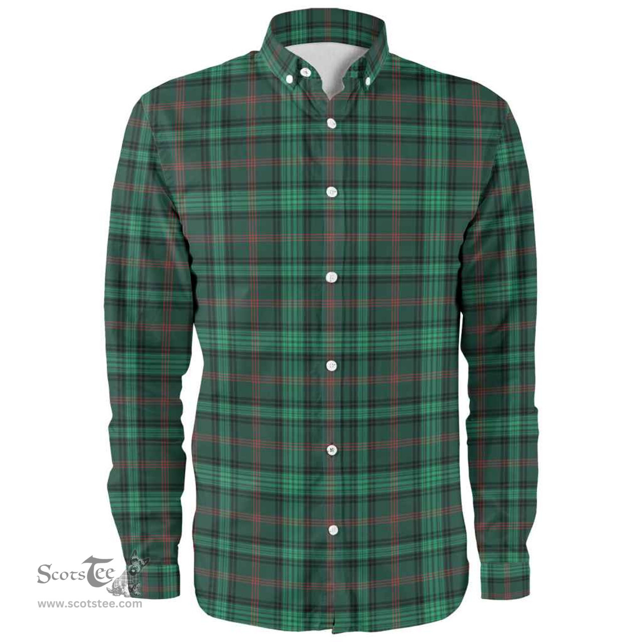 Scottish Ross Hunting Modern Clan Tartan Long Sleeve Shirt, Tartan Plaid Shirt Scottish Plaid Tartan Plaid - ScotsTee - scotstee.com