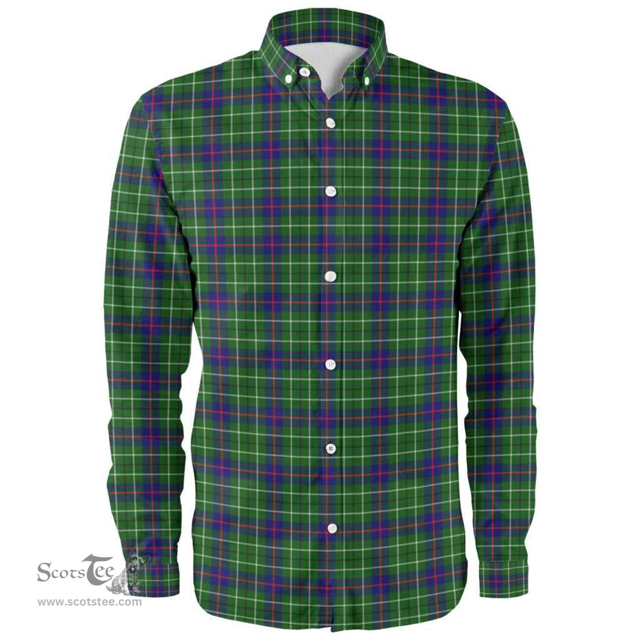 Scottish Duncan Modern Clan Tartan Long Sleeve Shirt, Tartan Plaid Shirt Scottish Plaid Tartan Plaid - ScotsTee - scotstee.com