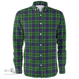 Scottish Duncan Modern Clan Tartan Long Sleeve Shirt, Tartan Plaid Shirt Scottish Plaid Tartan Plaid - ScotsTee - scotstee.com